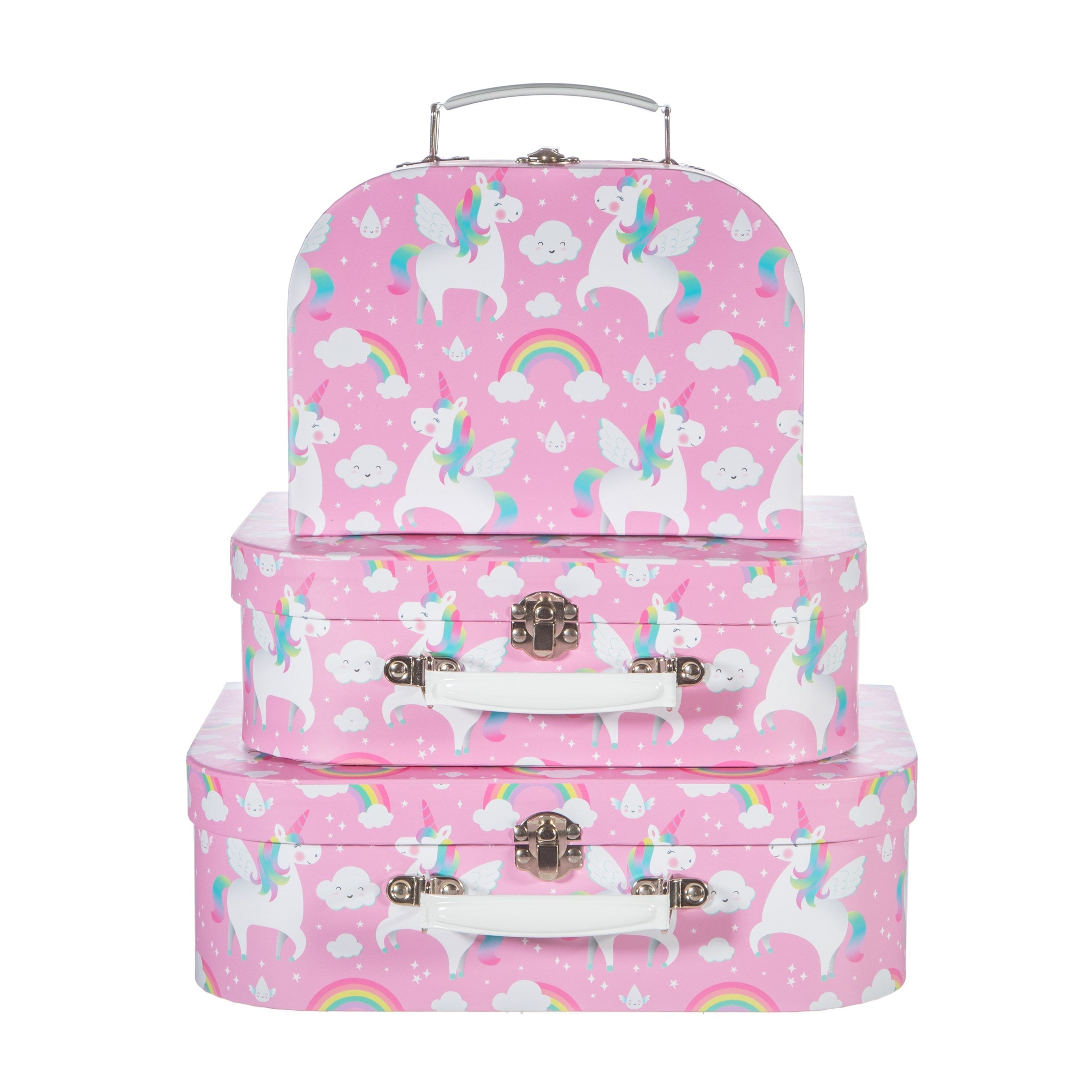 Unicorn Rainbow Travel Luggage Set – Glimmer Wish