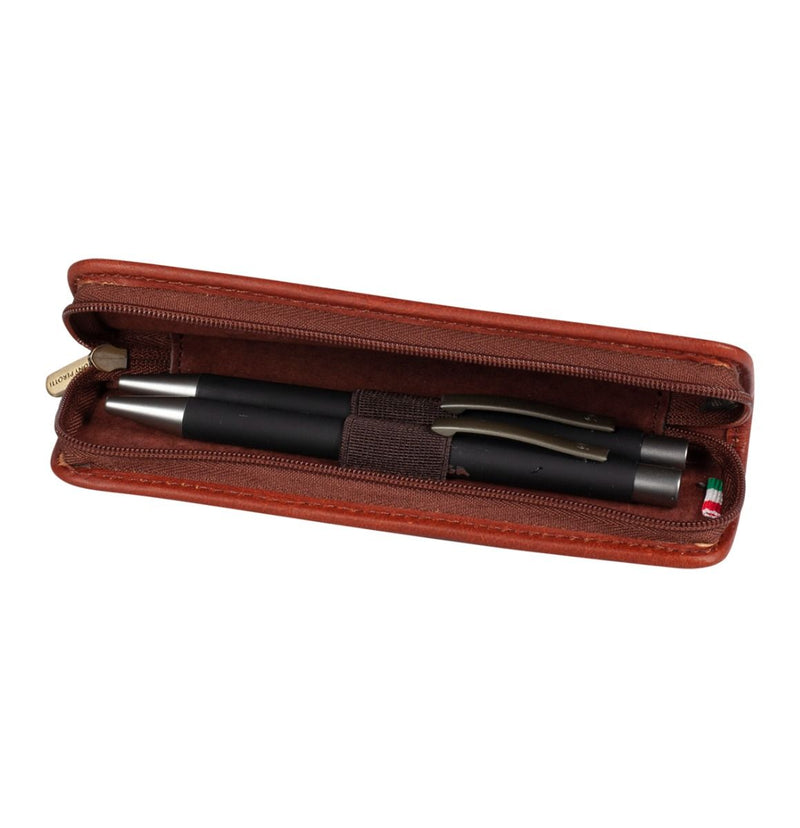 Croco Leather Pen Case P3