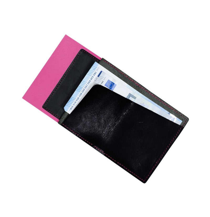 Tony Perotti Fucheccio slim leather RFID card holder with banknote pocket 4