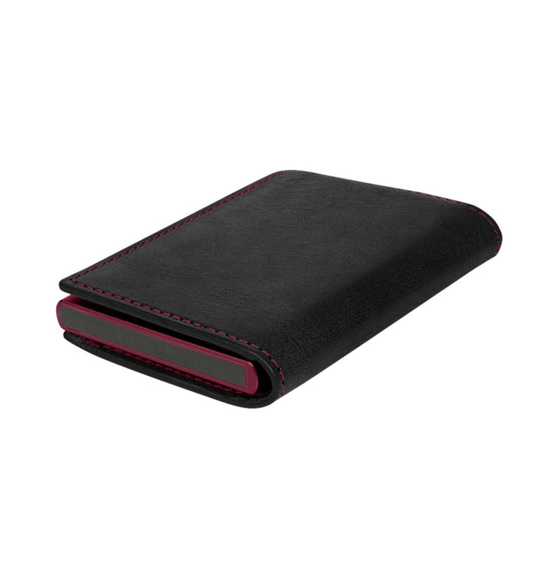 Tony Perotti Fucheccio slim leather RFID card holder with banknote pocket 3