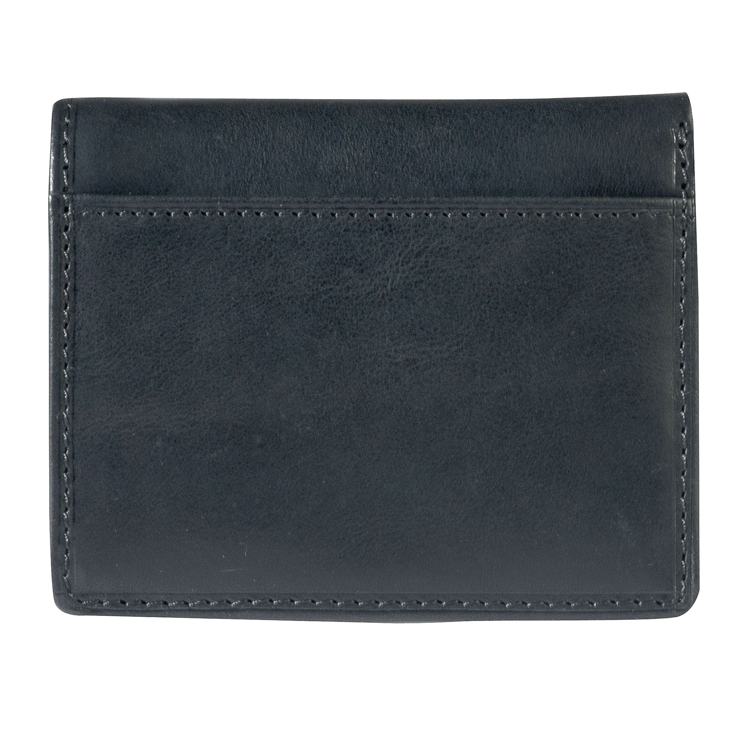 Tony Perotti Mens Slim Wallet with RFID (Black)